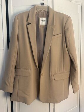 Abercrombie & Fitch Beige Blazer